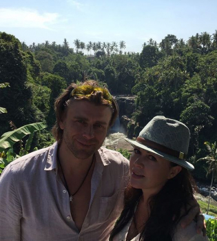 Анастасия Заворотнюк с мужем 2017