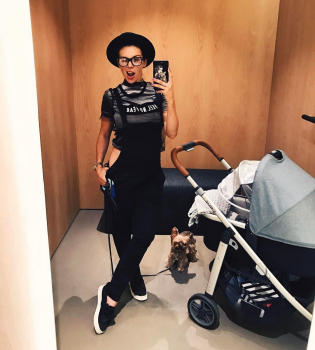 Анна Седокова с сыном