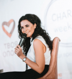 Настя Каменских на Charity Weekend