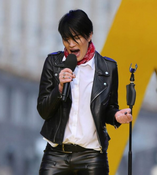 Анастасия Приходько на концерте Invictus Games