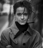 Черно-белый шик: Эмма Уотсон снялась в роскошной фотосессии для глянца