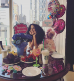 Настя Каменских отметила 30-летие с Потапом в Нью-Йорке