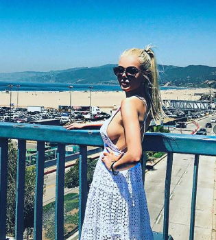 Алина Гросу засыпала сеть соблазнительными снимками в откровенных нарядах