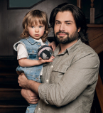 Владимир Ткаченко снялся в фотосессии с дочерью Соломией