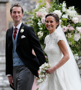 Пиппа Миддлтон вышла замуж: фото с церемонии