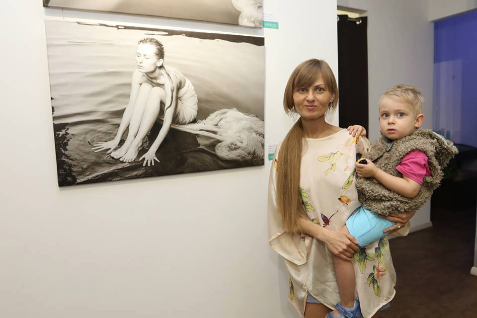 Katya Chilly с сыном