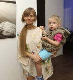 Katya Chilly с сыном