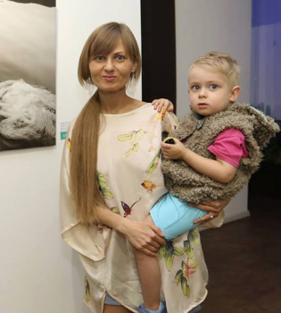 Katya Chilly с сыном