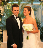 Григорий Решетник с женой Кристиной