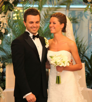 Григорий Решетник с женой Кристиной