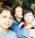 Екатерина Климова с детьми