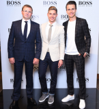 Украинские знаменитости на открытии нового магазина BOSS в ЦУМе