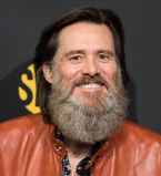 Джим Керри с длинной бородой