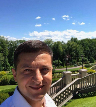 Владимир Зеленский показала свою красавицу-жену