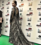 Ксения Собчак на музыкальной премии