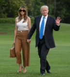 Мелания Трамп с сыном Барроном наконец переехали в Белый дом