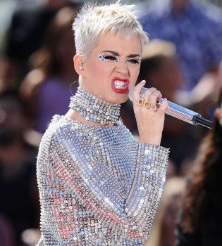 Кети Перри не узнать в новом эпатажном образе