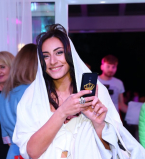 Роза Аль-Намри на вечеринке Вива