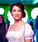 Надежда Матвеева в белом платье