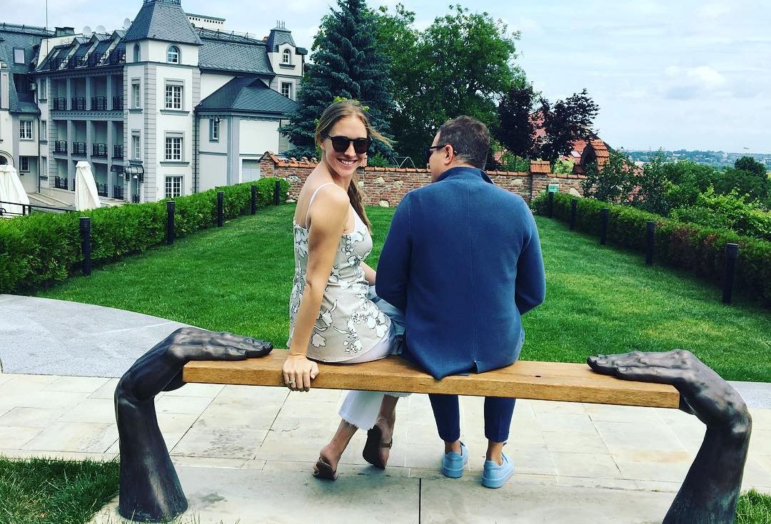 Катя Осадчая и Юрий Горбунов провели романтический уикенд во Львове