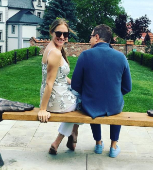 Катя Осадчая и Юрий Горбунов провели романтический уикенд во Львове