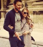 Ольга Фреймут и ее муж Владимир Локотко