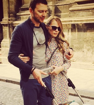 Ольга Фреймут и ее муж Владимир Локотко