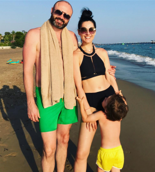 Маша Ефросинина на отдыхе