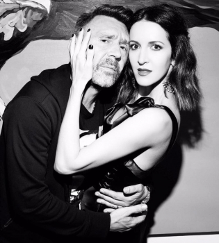 Сергей Шнуров с женой