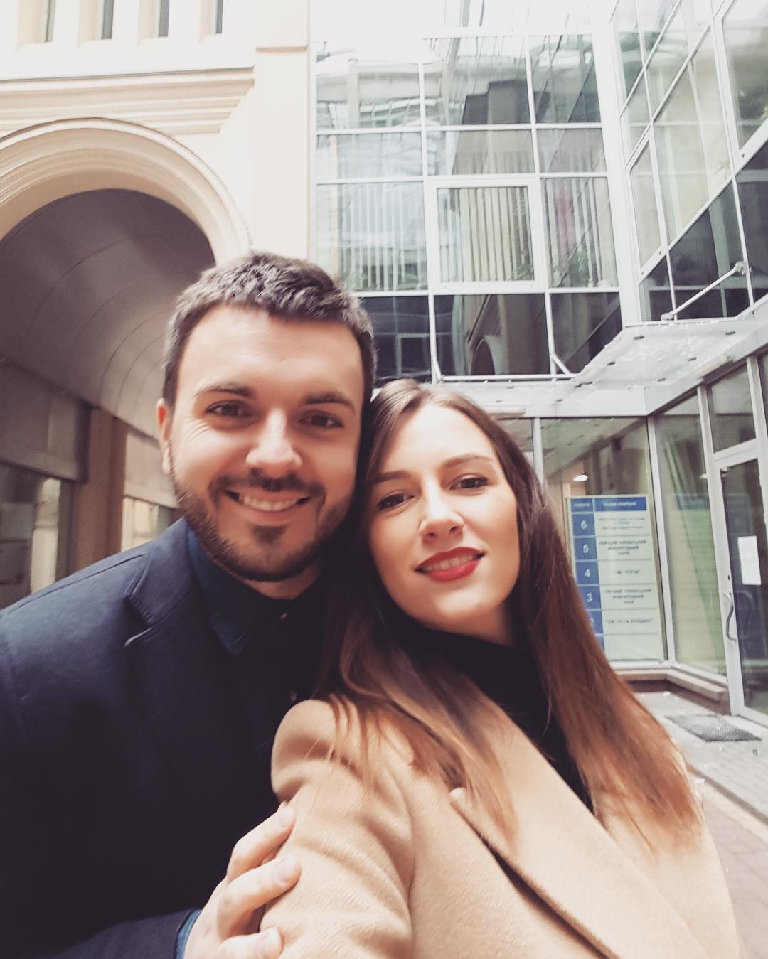 Григорий Решетник с женой Кристиной новое