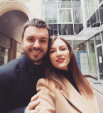 Григорий Решетник с женой Кристиной новое