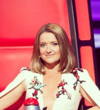 Первое фото в кресле судьи: Наталья Могилевская позирует на шоу &quot;Голос.Діти-4&quot;