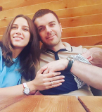 Григорий Решетник и его жена покрестили новорожденного сына