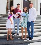 Кумой Гигория Решетика стала бывшая участница проекта &laquo;Холостяк&raquo;