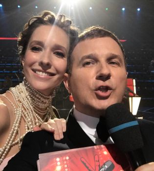 Катя Осадчая и Юрий Горбунов оторвались на концерте Depeche Mode в Киеве