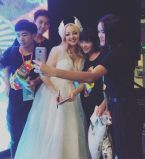 Арина Домски покоряет Китай