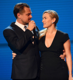 Снова вместе: Леонардо ДиКарио и Кейт Уинслет появились на благотворительном вечере