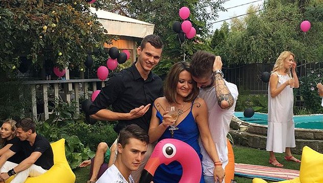 Горячая вечеринка: Наталья Могилевская отпраздновала день рождения в компании красавцев-мужчин