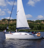 Прогулки по Днепру на комфортных парусных яхтах