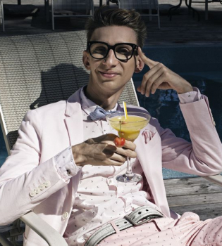 Слава Соломка в фотосессии Viva!