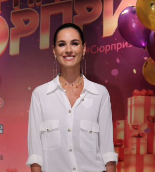 Маша Ефросинина, Григорий Решетник, Лилия Подкопаева на закрытом показе шоу &laquo;Сюрприз, сюрприз!&raquo;