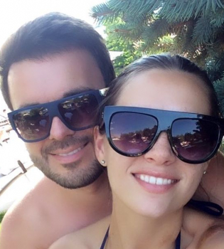 Григорий Решетник с женой Кристиной