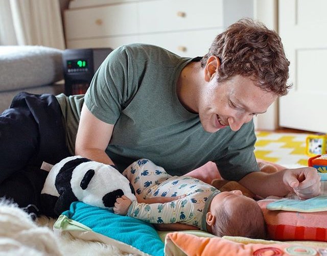 Марк Цукерберг во второй раз стал отцом