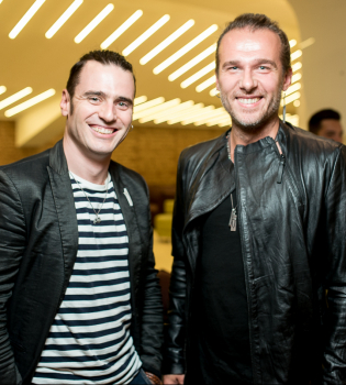 Музыканты Океан Ельзи на премьере фильма Удача Лохана