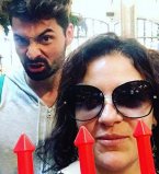 Наталья Холоденко и ее партнер по шоу &laquo;Танці з зірками&raquo; отдохнули вместе в Барселоне