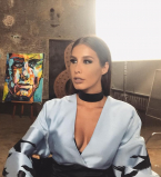 Кэти Топурия раритетное фото с дочкой