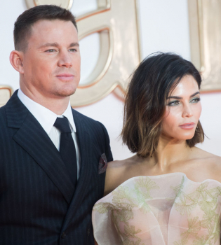 Ченнинг и Дженна Татум на премьере