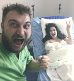 Руслан Ханумак впервые стал отцом