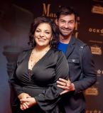 Наталья Холоденко и Виталий Загоруйко сходили вместе на киновечеринку