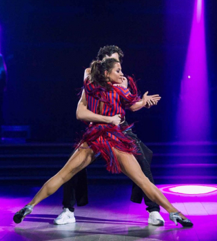 Наталья Могилевская на шоу Танці з зірками